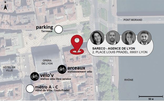 Situation agence Lyon 312